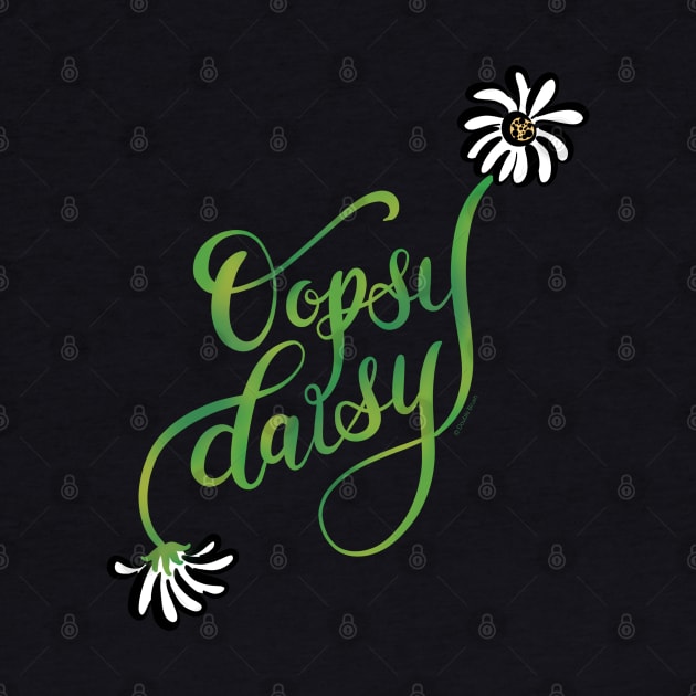 Oopsy Daisy Hand Lettering Design by DoubleBrush